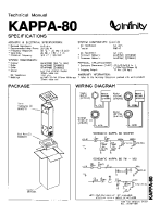 Infinity Kappa-80-Technical-Manual 